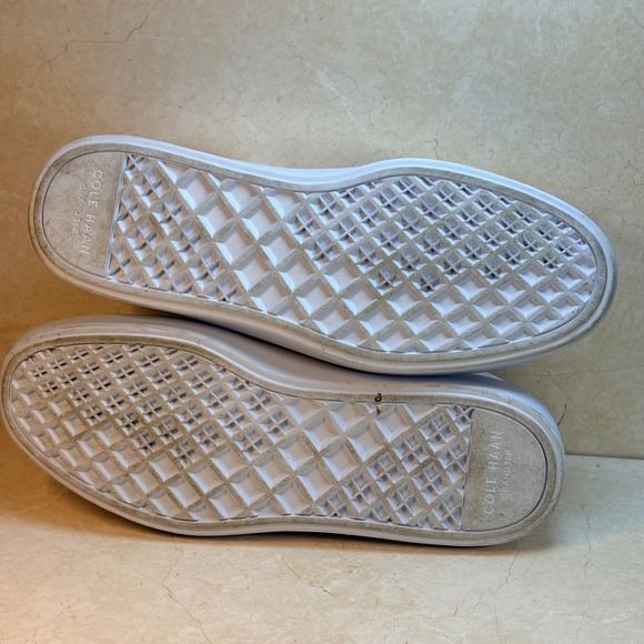 Cole Haan Grand 360 White Leather Sneakers‎ Men Size 12M Casual Comfort Shoes - Picture 3 of 12